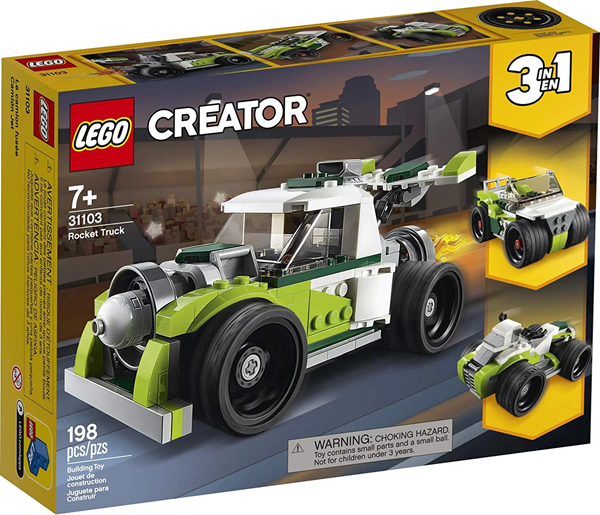 Imagem de Lego Creator Caminhão Foguete