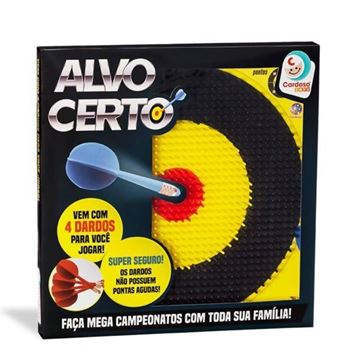 Imagem de Alvo Certo Dardos - Cardoso Toys