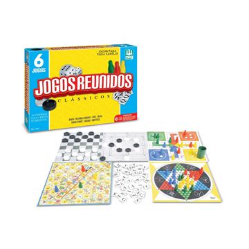 Imagem de Jogos Reunidos 6x1 - Nig Brinquedos