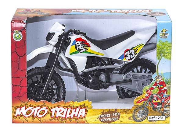 Moto Trilha Verde - Bs Toys - nivalmix