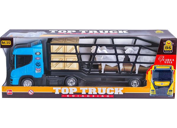 Imagem de Caminhão Top Truck Boiadeiro - BS Toys