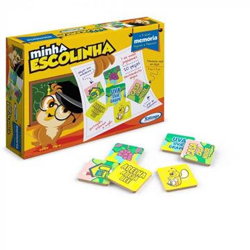 Jogo da Memória Animais e Filhotes - Xalingo - Button Shop