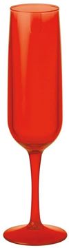 Imagem de Taça Espumante Fun 160 ml - Vermelho Transparente - Coza