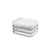 Imagem de Pote Clear Trio 840ml - Cores Sortidas - Coza