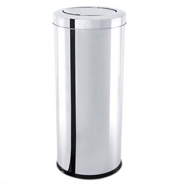 Imagem de Lixeira Inox com Tampa Basculante 7,8 Litros - Decorline - Brinox