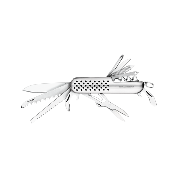 Imagem de Canivete em Aço Inox com 14 Funções - Tramontina