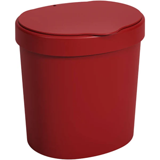 Imagem de Lixeira Basic 2,5L - Vermelha