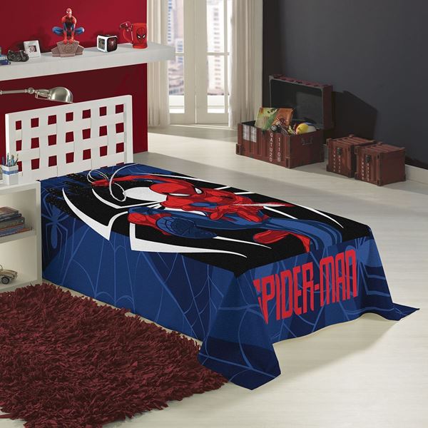 Imagem de Manta Fleece 1,50m x 2,20m - Spider Man