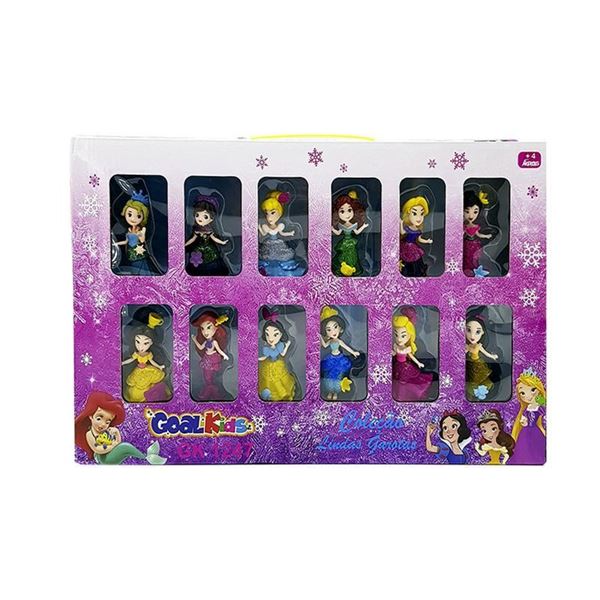 Kit Livro Infantil Aprender E Divertir Disney - Princesas - 4