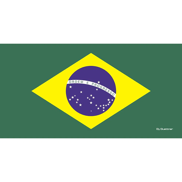 Imagem de Toalha de Praia 70cm x 150cm - Bandeira do Brasil - Buettner