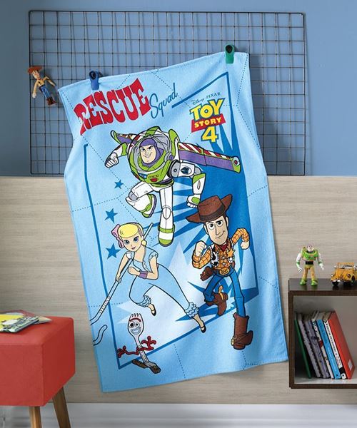 Imagem de Toalha Felpuda 70cm x 115cm - Toy Story - Dohler