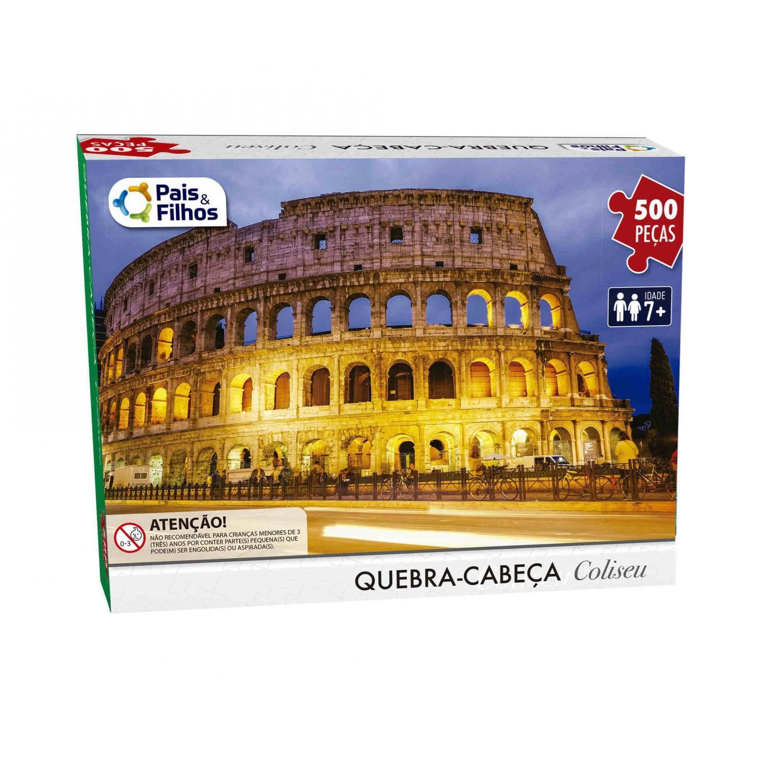 QuebraCabeça Paisagens 500 Peças Pais e Filhos Button Shop