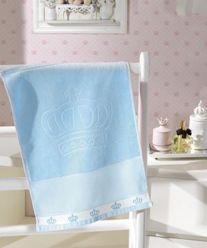 Imagem de Toalha de Lavabo 30cm x 45cm - Baby Classic - Azul