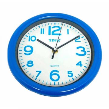 Imagem de Relógio de Parede Azul 20cm - Yin's