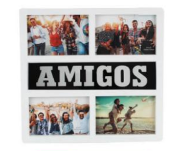 Imagem de Painel Porta Retrato Amigos - 4 Fotos