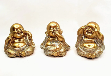 Imagem de Buda Baby Trio Mini - 4cm