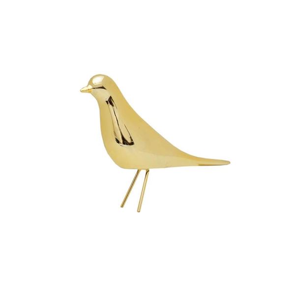 Imagem de Pássaro com Pé Ouro - 14,5 x 15,5cm