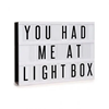 Imagem de Quadro Decorativo - Light Box Letras