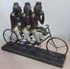 Imagem de Estatueta Trio de Macacos Bike - 32cm