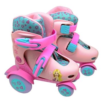 Imagem de Patins Roller Ajustável 27 a 30 - Belinda - DM Toys