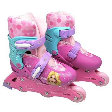 Imagem de Patins Inline Ajustável 31 a 34 - Belinda - DM Toys