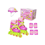 Imagem de Kit Patins Ajustável 37 a 40 - Belinda - DM Toys
