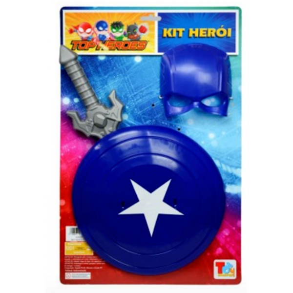 Imagem de Kit Herói Azul - Toymaster