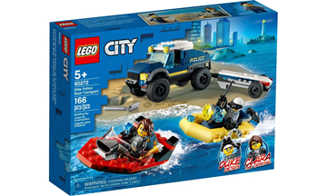 Imagem de LEGO City - Transporte de Barco da Polícia de Elite