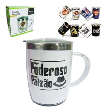 Imagem de Caneca Térmica Pai 400ml - Wincy Casa