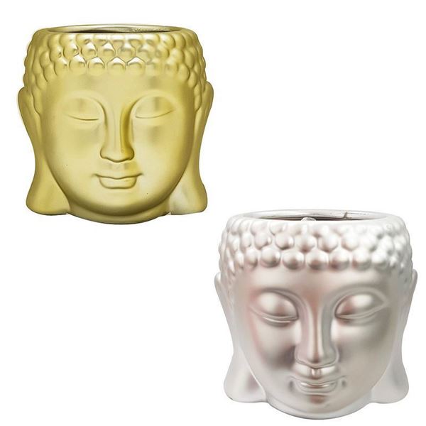 Imagem de Cachepot Buda Ouro/Prata