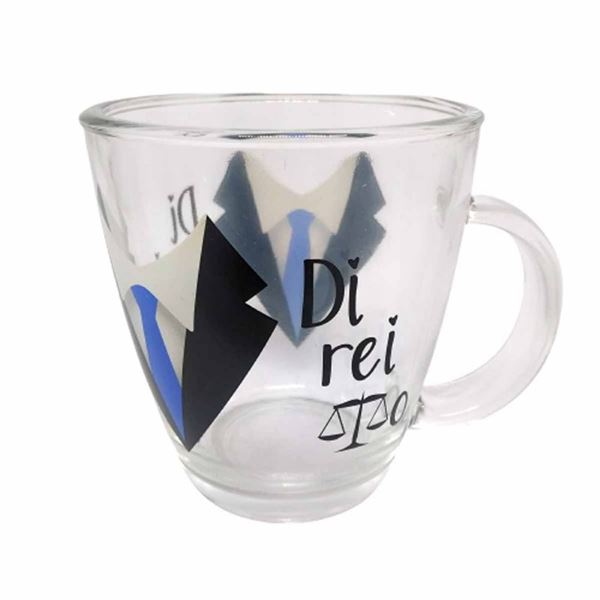 Imagem de Caneca de Vidro Profissões 380ml - Direito