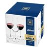 Imagem de Jogo de Taças para Vinho Tinto Anna 450ml - 6 Peças - Bohemia