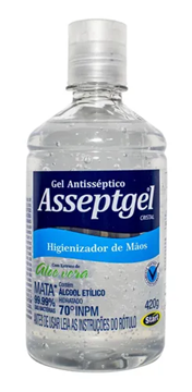 Imagem de Álcool Gel 70% 420g - Asseptgel