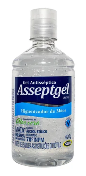 Imagem de Álcool Gel 70% 420g - Asseptgel