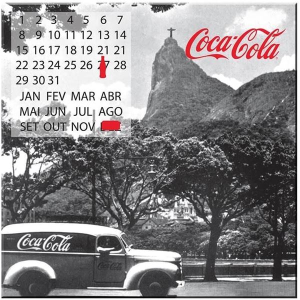 Imagem de Calendário Magnético Coca-Cola Rio de Janeiro - Urban