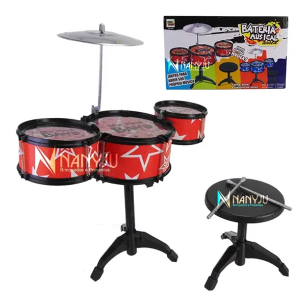 Imagem de Bateria Musical World - Toy King