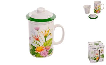 Imagem de Caneca com Infusor e Tampa - Tropical - 310ml