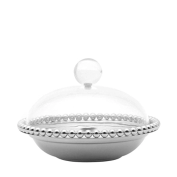 Imagem de Bomboniere Balls - Bowl de Zamac Prata - 15cm x 10cm