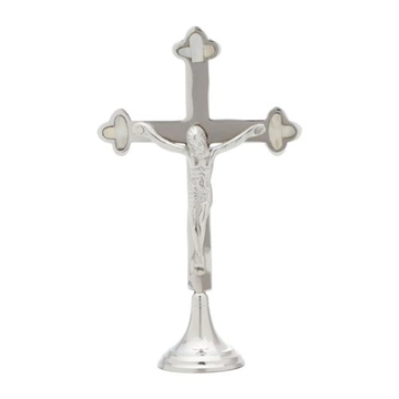 Imagem de Crucifixo Latão e Madre Pérola - 19cm