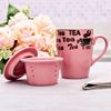 Imagem de Caneca com Infusor e Tampa 350 ml - Rosa - Bon Gourmet