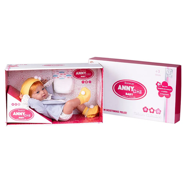 Imagem de Anny Doll Baby Ruiva - Cotiplás