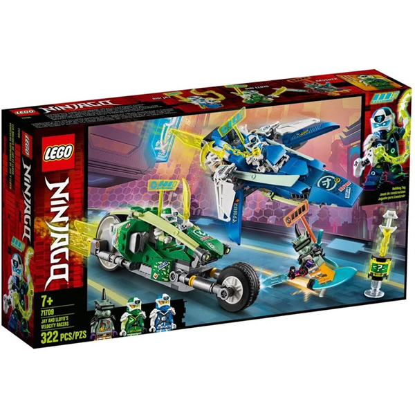 Imagem de Lego Ninjago - Veículos de Corrida Jay e Lloyd