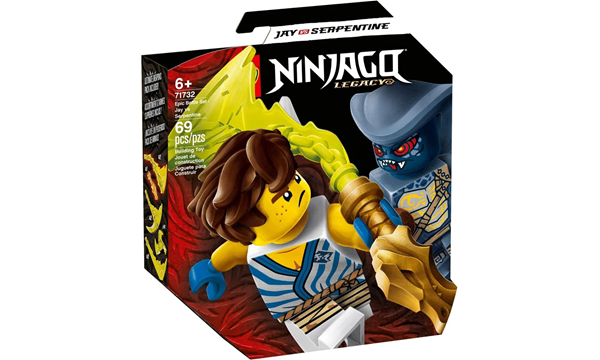 Imagem de LEGO Ninjago -  Combate Épico - Jay vs Serpentine