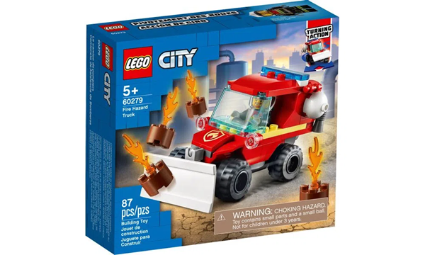 Imagem de LEGO City - Jipe de Assistência dos Bombeiros