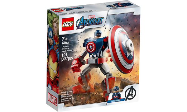 Imagem de LEGO Super Heroes Marvel - Armadura Robô do Capitão América