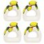 Imagem de Conjunto Anéis para Guardanapos Lemons - 4 Peças - Bon Gourmet