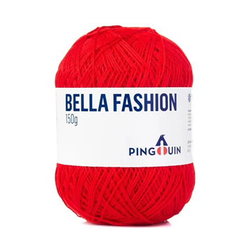Imagem de Linha Pingouin Bella Fashion 150g - 0314 Tomate