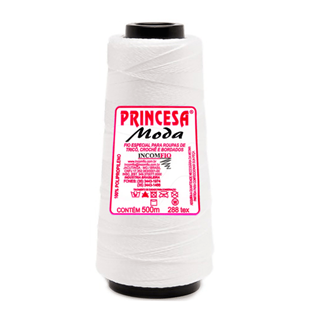 Imagem de Linha Princesa Moda Incomfio 500m - 3501 Branco