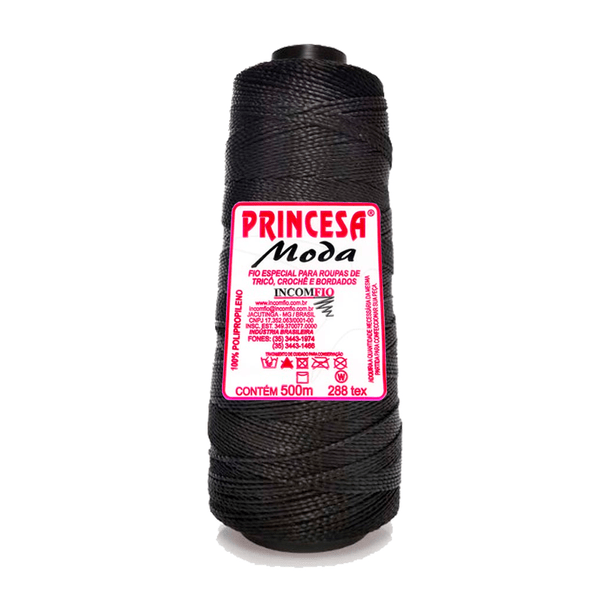 Imagem de Linha Princesa Moda Incomfio 500m - 3521 Preto