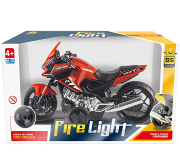 Imagem de Moto Fire Light - BS Toys